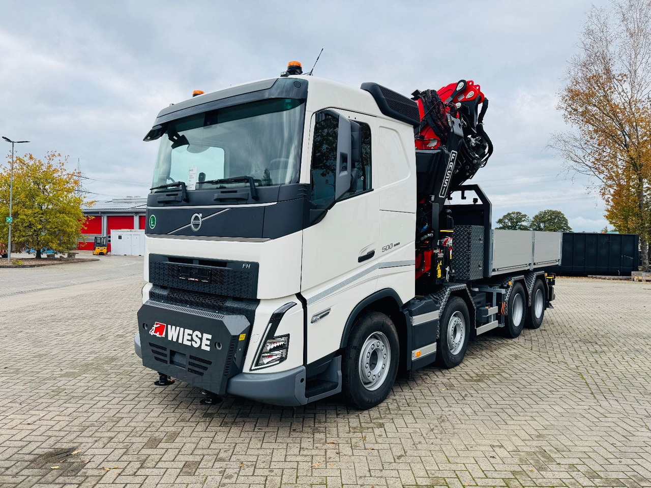 Volvo FH 500 8x4 Kran F820 RA2.27 Jib & Winde Sofort - Vrachtwagen met open laadbak, Kraanwagen: afbeelding 1 Volvo FH 500 8x4 Kran F820 RA2.27 Jib & Winde Sofort - Vrachtwagen met open laadbak, Kraanwagen: afbeelding 1
