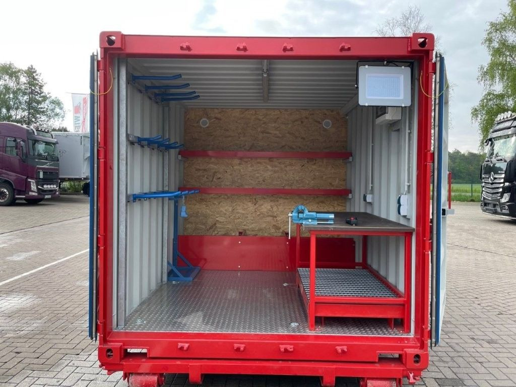 Wiese Abrollcontainer für Baustelle/Werkstatt/.. - Containertransporter/ Wissellaadbak aanhangwagen: afbeelding 4 Wiese Abrollcontainer für Baustelle/Werkstatt/.. - Containertransporter/ Wissellaadbak aanhangwagen: afbeelding 4