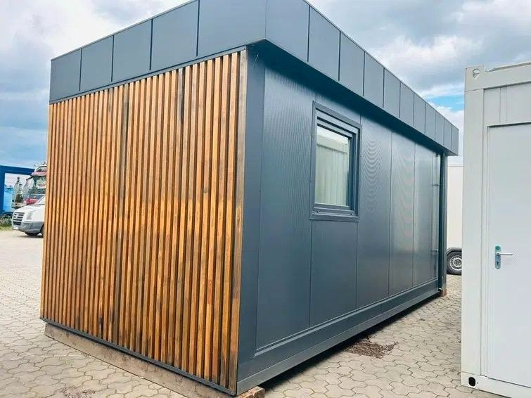 Wiese Wunderschöner Büro/Saunacontainer - Containertransporter/ Wissellaadbak aanhangwagen: afbeelding 4 Wiese Wunderschöner Büro/Saunacontainer - Containertransporter/ Wissellaadbak aanhangwagen: afbeelding 4