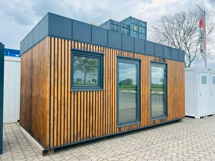 Wiese Wunderschöner Büro/Saunacontainer - Containertransporter/ Wissellaadbak aanhangwagen: afbeelding 3 Wiese Wunderschöner Büro/Saunacontainer - Containertransporter/ Wissellaadbak aanhangwagen: afbeelding 3