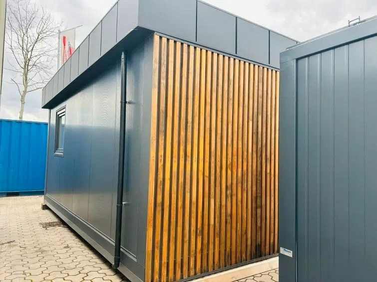 Wiese Wunderschöner Büro/Saunacontainer - Containertransporter/ Wissellaadbak aanhangwagen: afbeelding 5 Wiese Wunderschöner Büro/Saunacontainer - Containertransporter/ Wissellaadbak aanhangwagen: afbeelding 5