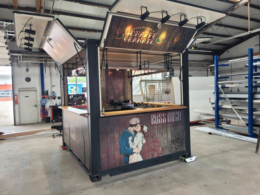 Premium Container Mobile Bar Event Food Truck Kn - Wissellaadbak/ Container: afbeelding 4 Premium Container Mobile Bar Event Food Truck Kn - Wissellaadbak/ Container: afbeelding 4