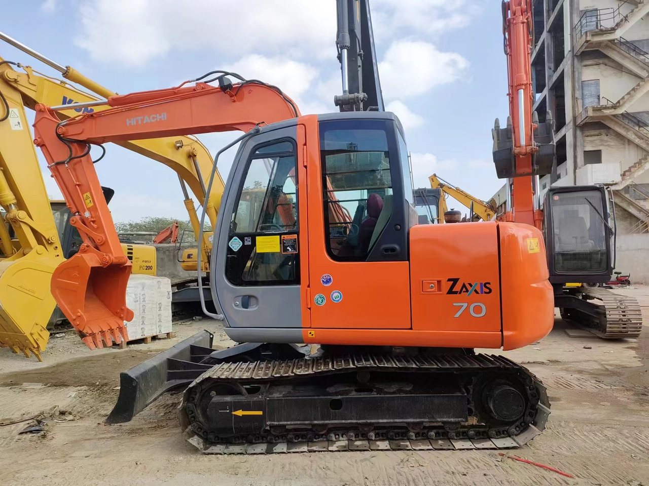 HITACHI ZX70 - Rupsgraafmachine: afbeelding 3 HITACHI ZX70 - Rupsgraafmachine: afbeelding 3