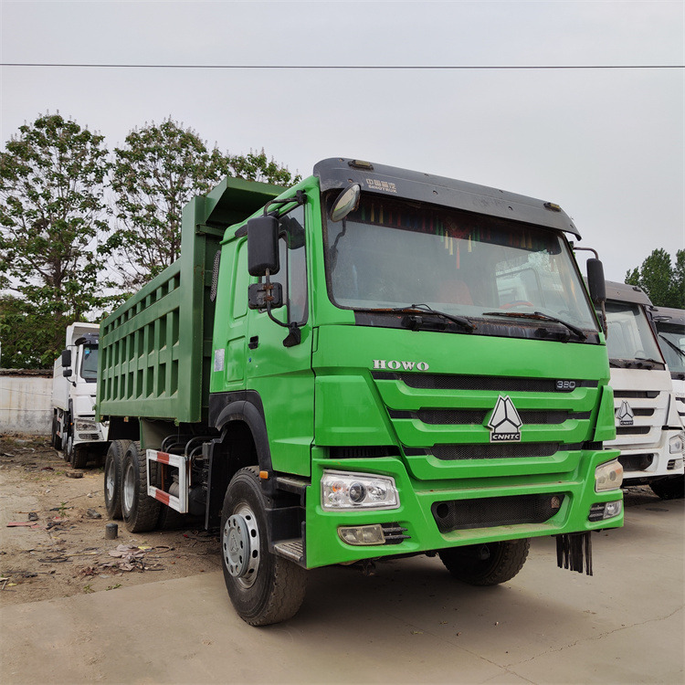 HOWO 6x4 380hp-Green-Tipper - Kipper vrachtwagen: afbeelding 1 HOWO 6x4 380hp-Green-Tipper - Kipper vrachtwagen: afbeelding 1