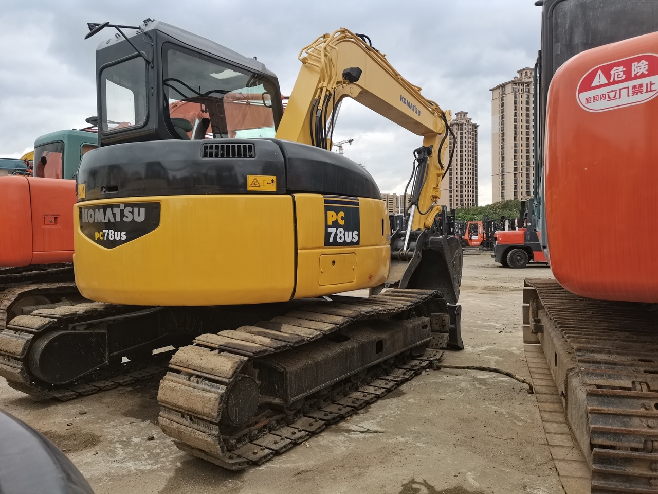 KOMATSU 78US-Mini excavator - Minigraafmachine: afbeelding 1 KOMATSU 78US-Mini excavator - Minigraafmachine: afbeelding 1