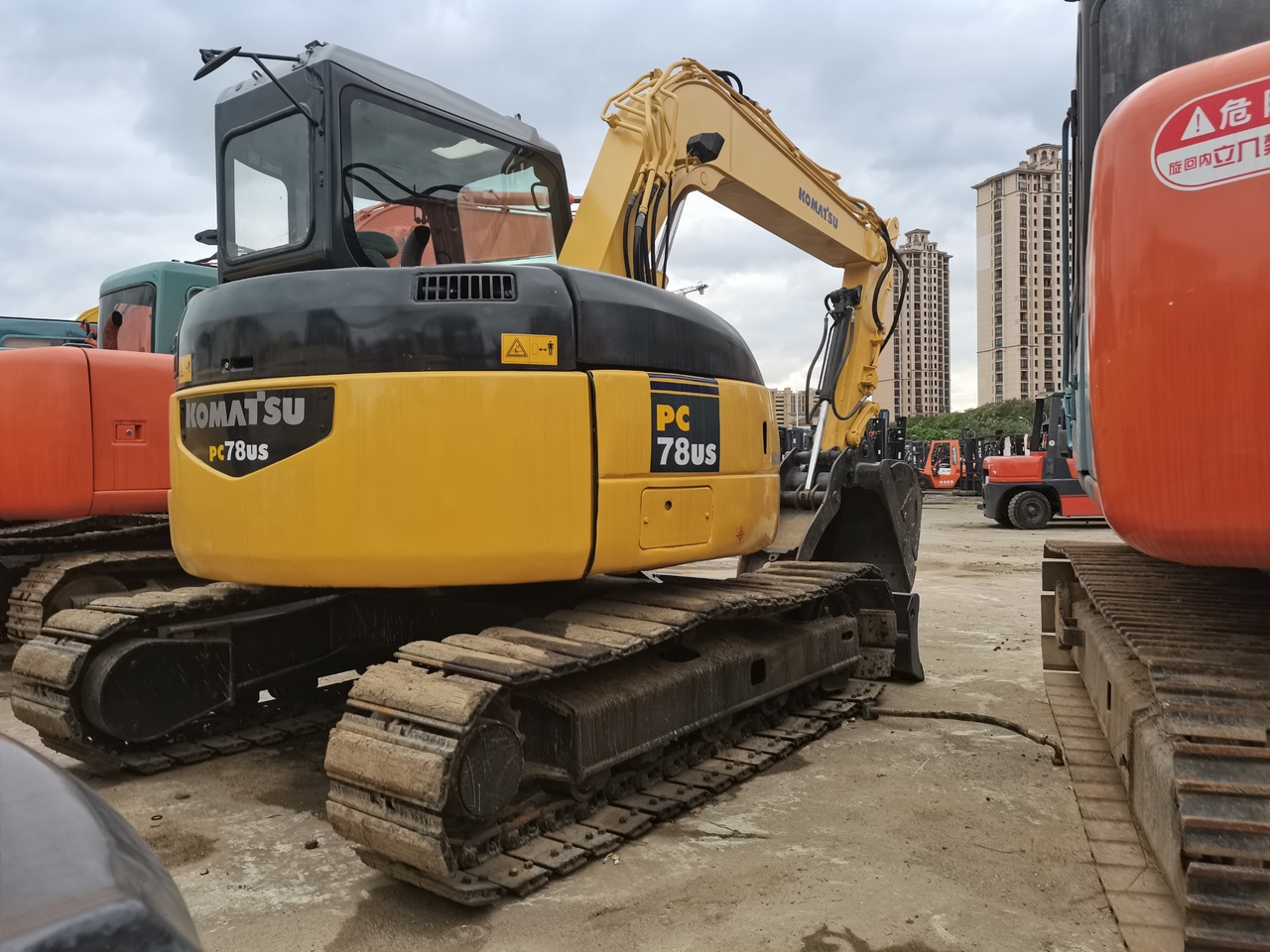 KOMATSU 78US-mini excavator - Minigraafmachine: afbeelding 4 KOMATSU 78US-mini excavator - Minigraafmachine: afbeelding 4