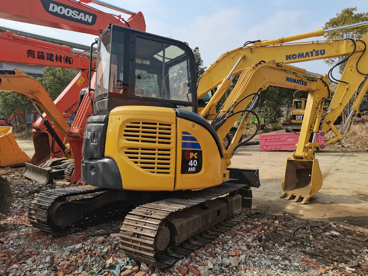 KOMATSU PC40MR - Minigraafmachine: afbeelding 3 KOMATSU PC40MR - Minigraafmachine: afbeelding 3