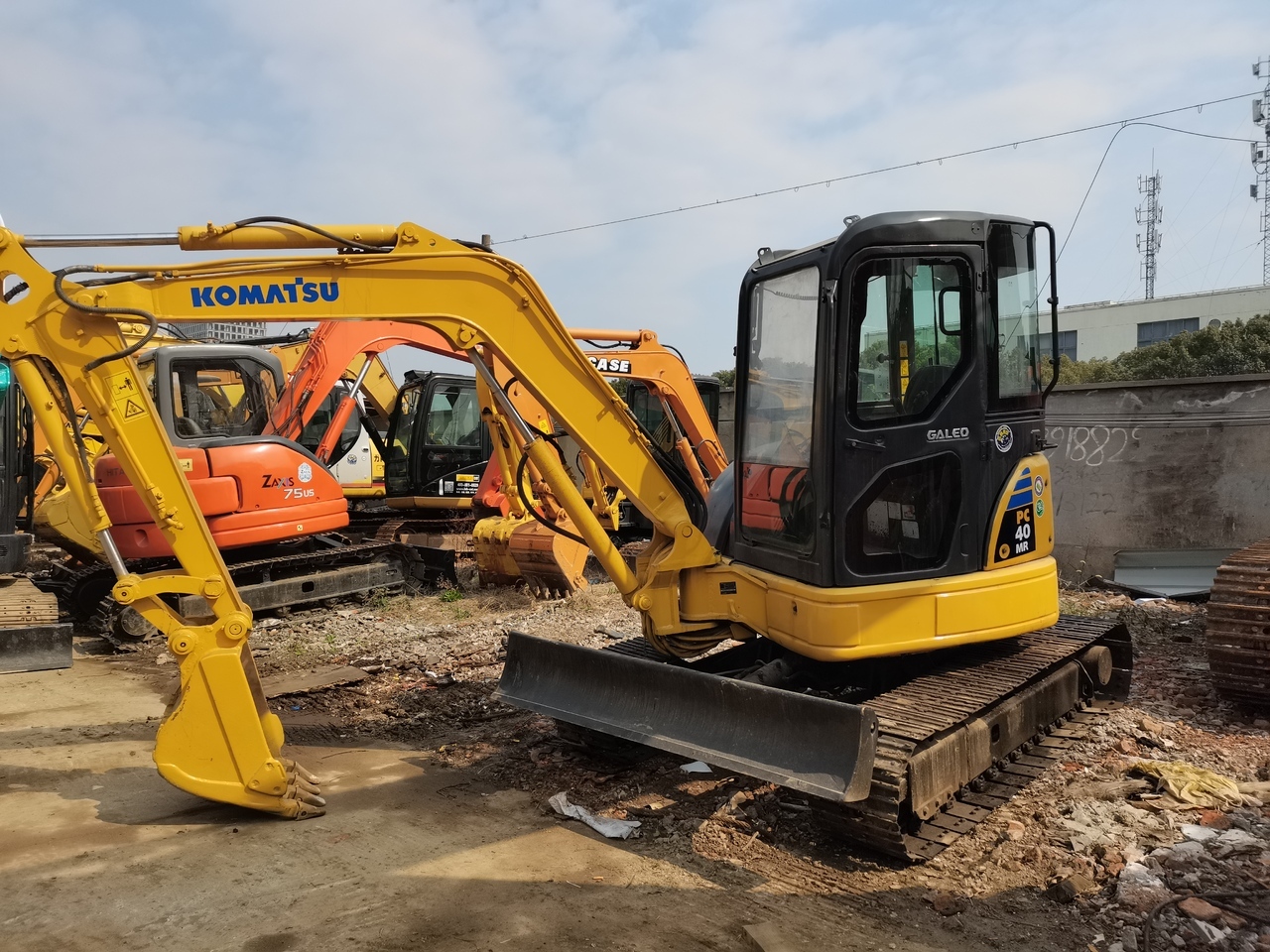 KOMATSU PC40MR - Minigraafmachine: afbeelding 1 KOMATSU PC40MR - Minigraafmachine: afbeelding 1