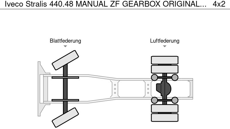 Trekker Iveco Stralis 440.48 MANUAL ZF GEARBOX ORIGINAL LOW MILEAGE: afbeelding 19
