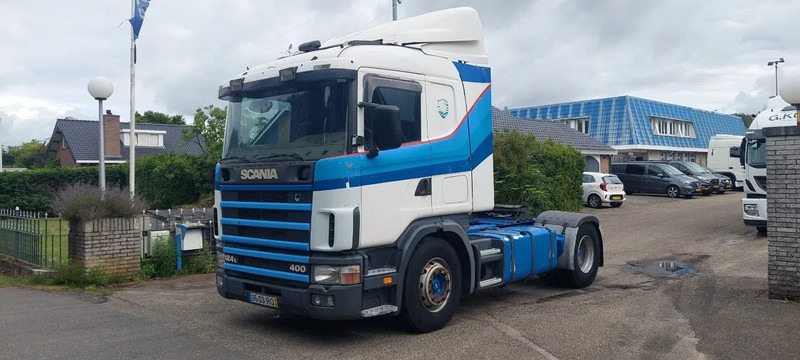 Scania R124-400 4x2 TRUCKHEAD + KIPPER HYDRAULIC + AIRO + RETARDER - Trekker: afbeelding 1 Scania R124-400 4x2 TRUCKHEAD + KIPPER HYDRAULIC + AIRO + RETARDER - Trekker: afbeelding 1