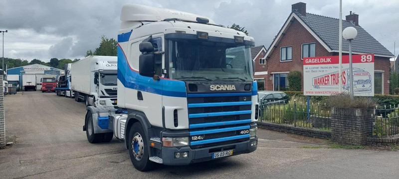 Scania R124-400 4x2 TRUCKHEAD + KIPPER HYDRAULIC + AIRO + RETARDER - Trekker: afbeelding 3 Scania R124-400 4x2 TRUCKHEAD + KIPPER HYDRAULIC + AIRO + RETARDER - Trekker: afbeelding 3