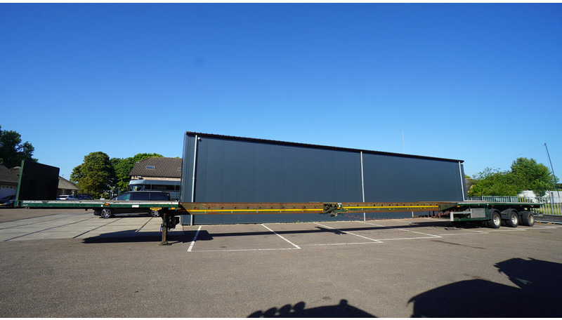 Broshuis 3 AXLE FLATBED 2X 750CM EXTENDABLE TRAILER - Vlakke/ Open oplegger: afbeelding 1 Broshuis 3 AXLE FLATBED 2X 750CM EXTENDABLE TRAILER - Vlakke/ Open oplegger: afbeelding 1