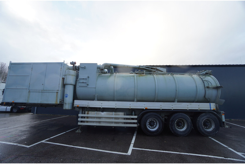 Burg 3 AXLE VACUUM TANK TRAILER SUCK AND PRESS - Tankoplegger: afbeelding 1 Burg 3 AXLE VACUUM TANK TRAILER SUCK AND PRESS - Tankoplegger: afbeelding 1