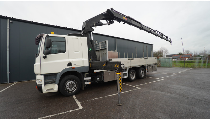 DAF CF 85.360 6x2 OPEN BOX WITH HMF 5300 CRANE - Kraanwagen: afbeelding 2 DAF CF 85.360 6x2 OPEN BOX WITH HMF 5300 CRANE - Kraanwagen: afbeelding 2