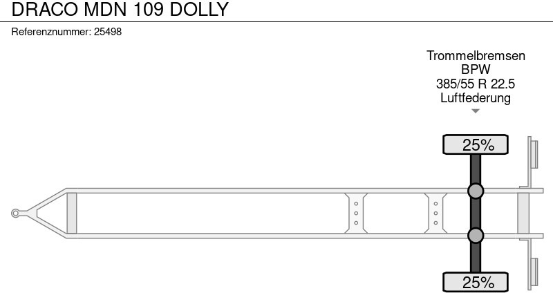 Dolly aanhanger DRACO MDN 109 DOLLY: afbeelding 6