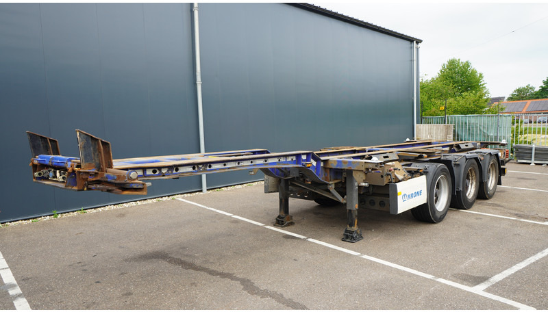 Krone 3 AXLE CONTAINER TRANSPORT TRAILER EXTENDABLE 45 FT - Containertransporter/ Wissellaadbak oplegger: afbeelding 2 Krone 3 AXLE CONTAINER TRANSPORT TRAILER EXTENDABLE 45 FT - Containertransporter/ Wissellaadbak oplegger: afbeelding 2