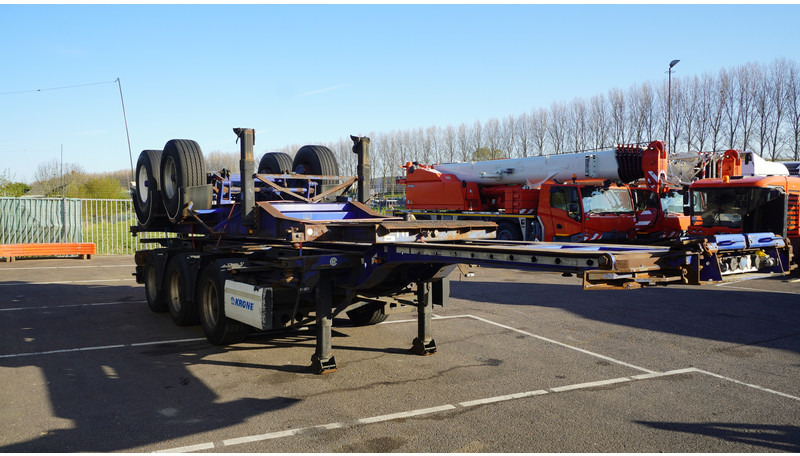 Krone 3 AXLE CONTAINER TRANSPORT TRAILER - Containertransporter/ Wissellaadbak oplegger: afbeelding 3 Krone 3 AXLE CONTAINER TRANSPORT TRAILER - Containertransporter/ Wissellaadbak oplegger: afbeelding 3