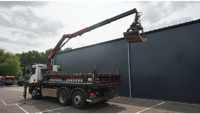 MAN TGM 26.290 TIPPER WITH HMF 1643 Z2 CRANE - Kraanwagen: afbeelding 3 MAN TGM 26.290 TIPPER WITH HMF 1643 Z2 CRANE - Kraanwagen: afbeelding 3
