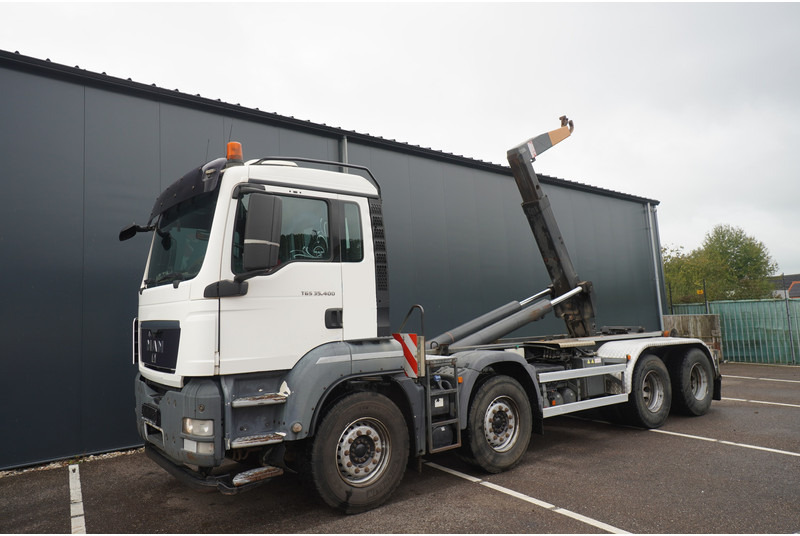 MAN TGS 35.400 8x4 HOOKARM SYSTEM MANUAL GEARBOX - Haakarmsysteem vrachtwagen: afbeelding 1 MAN TGS 35.400 8x4 HOOKARM SYSTEM MANUAL GEARBOX - Haakarmsysteem vrachtwagen: afbeelding 1