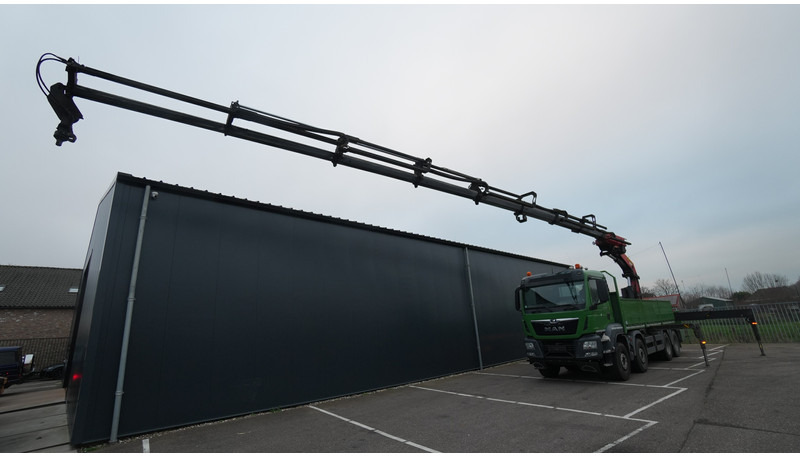 MAN TGS 41.460 8X4 OPEN BOX WITH PALFINGER PK 40002 EH CRANE 384.000KM - Kraanwagen: afbeelding 2 MAN TGS 41.460 8X4 OPEN BOX WITH PALFINGER PK 40002 EH CRANE 384.000KM - Kraanwagen: afbeelding 2