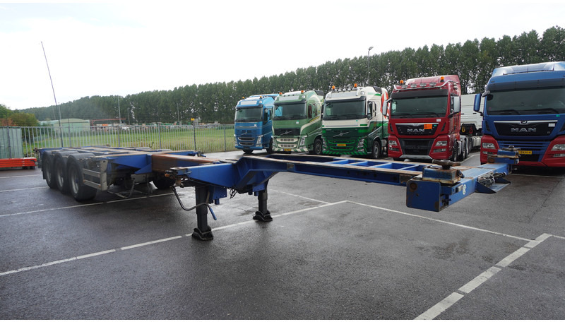 Pacton 3 AXLE MULTI CONTAINER TRANSPORT TRAILER EXTENDABLE 45 FT - Containertransporter/ Wissellaadbak oplegger: afbeelding 3 Pacton 3 AXLE MULTI CONTAINER TRANSPORT TRAILER EXTENDABLE 45 FT - Containertransporter/ Wissellaadbak oplegger: afbeelding 3