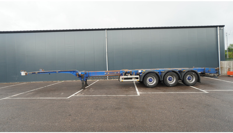 Pacton 3 AXLE MULTI CONTAINER TRANSPORT TRAILER EXTENDABLE 45 FT - Containertransporter/ Wissellaadbak oplegger: afbeelding 1 Pacton 3 AXLE MULTI CONTAINER TRANSPORT TRAILER EXTENDABLE 45 FT - Containertransporter/ Wissellaadbak oplegger: afbeelding 1