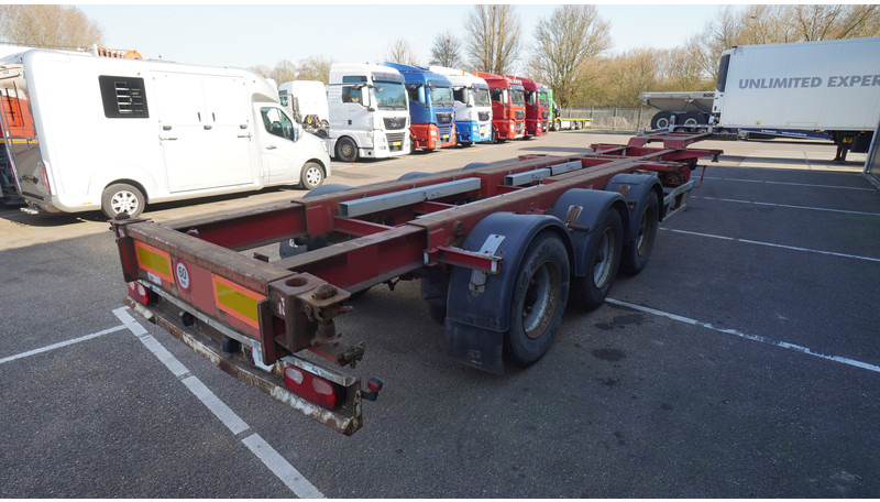 Renders 3 AXLE EXTENDABLE CONTAINER TRANSPORT TRAILER - Containertransporter/ Wissellaadbak oplegger: afbeelding 5 Renders 3 AXLE EXTENDABLE CONTAINER TRANSPORT TRAILER - Containertransporter/ Wissellaadbak oplegger: afbeelding 5