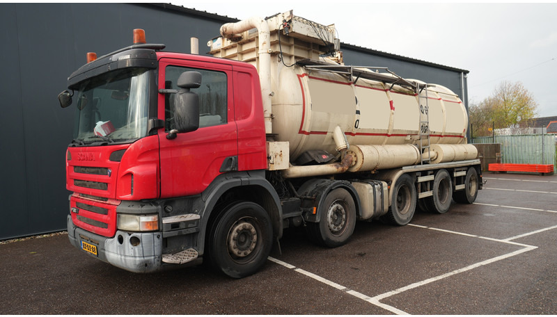 Scania P 380 10X4 BLOW AND SUCK TRUCK 522.000 - Tankwagen: afbeelding 3 Scania P 380 10X4 BLOW AND SUCK TRUCK 522.000 - Tankwagen: afbeelding 3