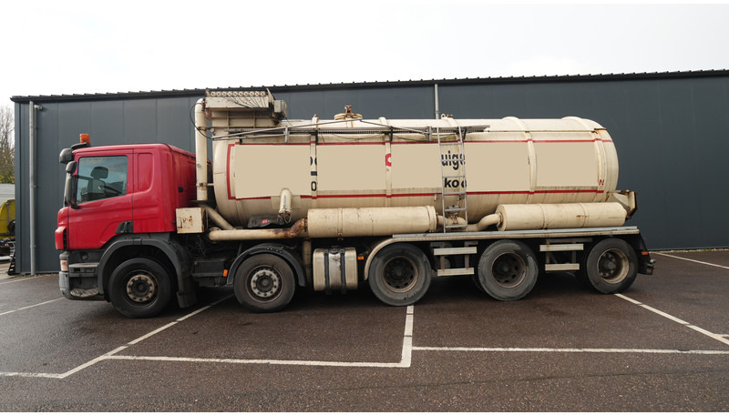 Scania P 380 10X4 BLOW AND SUCK TRUCK 522.000 - Tankwagen: afbeelding 1 Scania P 380 10X4 BLOW AND SUCK TRUCK 522.000 - Tankwagen: afbeelding 1