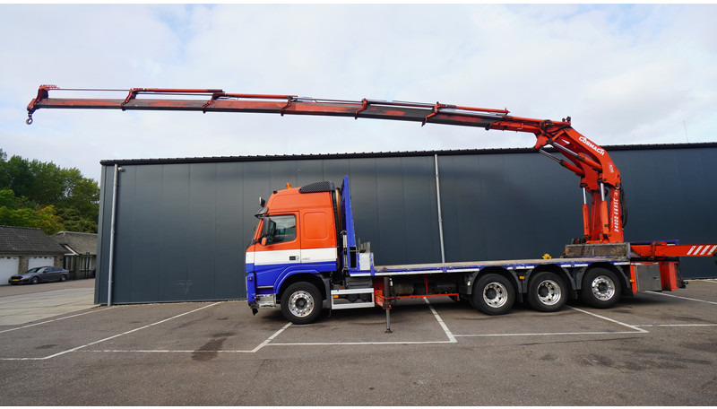 Volvo FM 450 8X4 FLATBED WITH GORMACH 3400E6 CRANE - Kraanwagen: afbeelding 1 Volvo FM 450 8X4 FLATBED WITH GORMACH 3400E6 CRANE - Kraanwagen: afbeelding 1