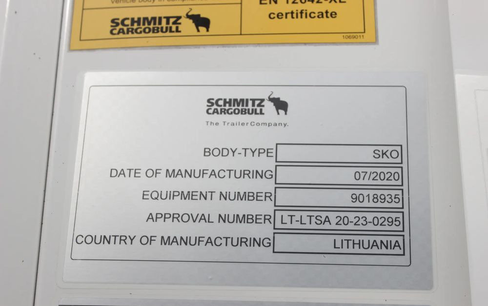 Koelwagen oplegger Schmitz Cargobull FP 60 V7 Thermo King SLXi 300 / JAK NOWA / ŚCIANA 7 CM /: afbeelding 13 Koelwagen oplegger Schmitz Cargobull FP 60 V7 Thermo King SLXi 300 / JAK NOWA / ŚCIANA 7 CM /: afbeelding 13