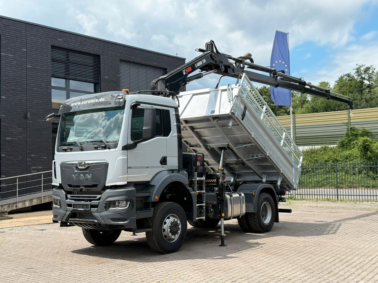 MAN TGS 18.400 TG3 4x4 Euro6e Hiab X-HiDuo 138DS-4 - Kipper vrachtwagen, Kraanwagen: afbeelding 2 MAN TGS 18.400 TG3 4x4 Euro6e Hiab X-HiDuo 138DS-4 - Kipper vrachtwagen, Kraanwagen: afbeelding 2