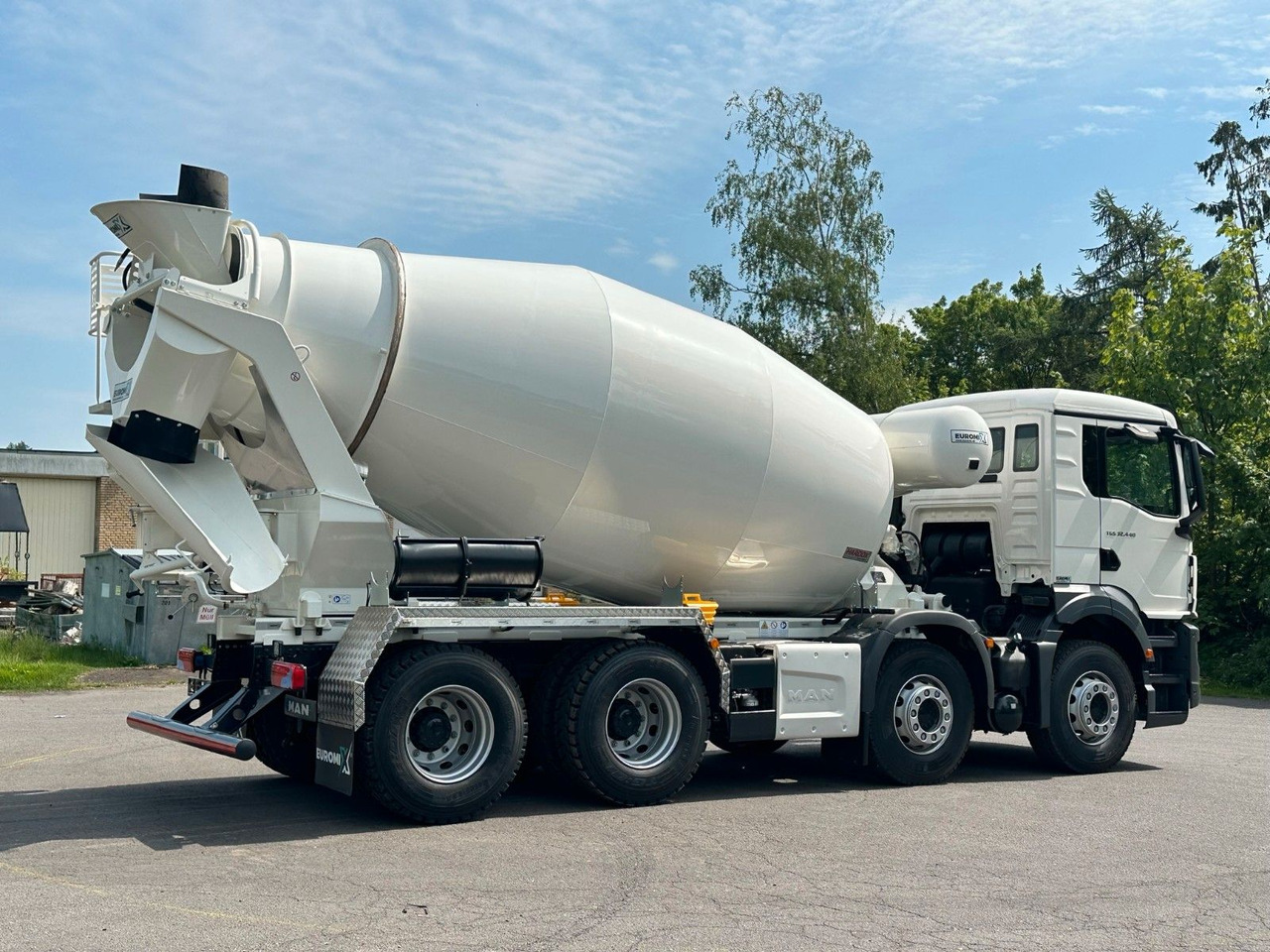 Betonmixer MAN TGS 32.440 8x4 / Euromix MTP EM 9 L: afbeelding 9