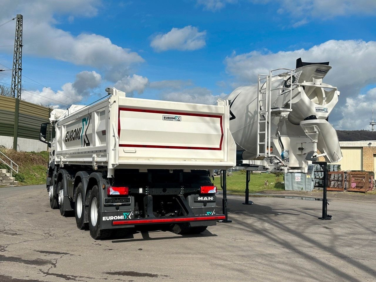 MAN TGS 41.440 8x4 WECHSELSYSTEM KIPPER+MISCHER - Betonmixer: afbeelding 5 MAN TGS 41.440 8x4 WECHSELSYSTEM KIPPER+MISCHER - Betonmixer: afbeelding 5