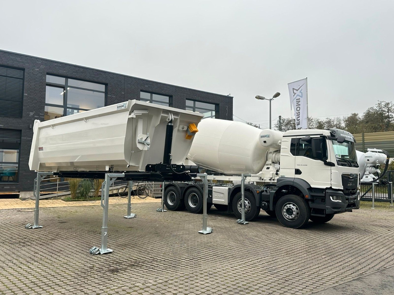 MAN TGS 41.480 8x4 WECHSELSYSTEM KIPPER+MISCHER - Betonmixer: afbeelding 3 MAN TGS 41.480 8x4 WECHSELSYSTEM KIPPER+MISCHER - Betonmixer: afbeelding 3