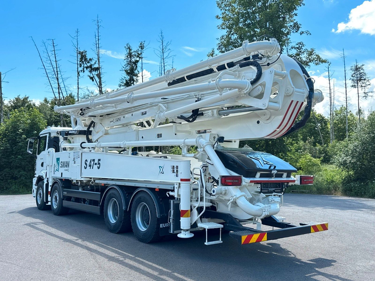 MAN TGS 41.520 8x4 SWAN TSP 47-5 160RZ ( 47m ) - Betonpomp: afbeelding 4 MAN TGS 41.520 8x4 SWAN TSP 47-5 160RZ ( 47m ) - Betonpomp: afbeelding 4