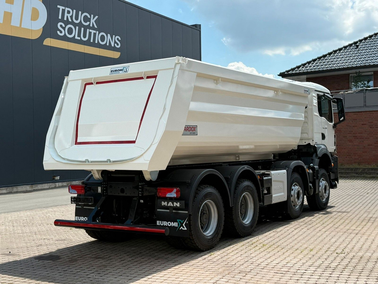 Kipper vrachtwagen MAN TGS 41.520 BB 8X4 Euromix MuldenKipper  Retarder: afbeelding 7