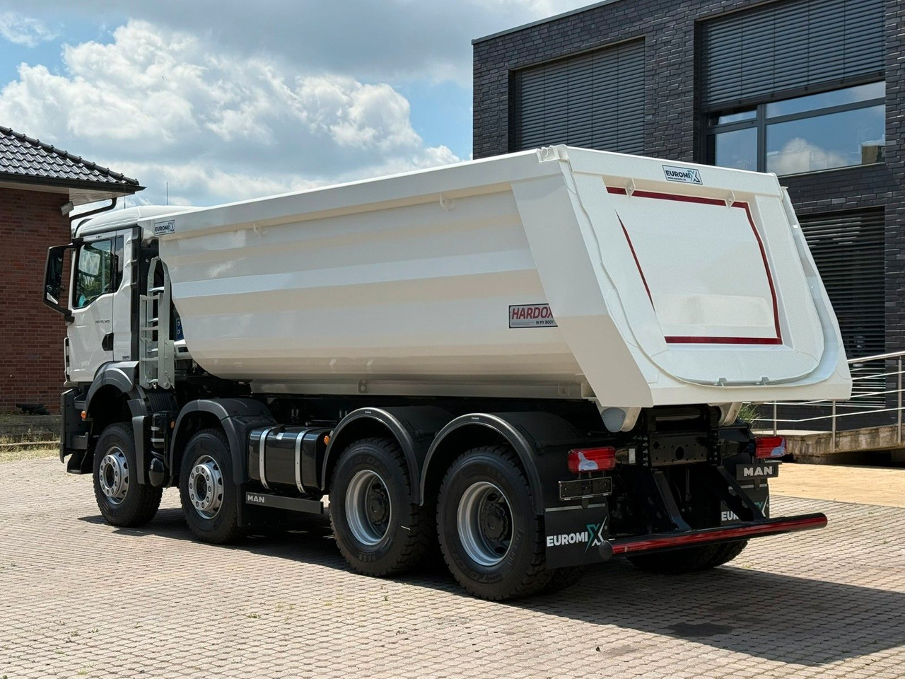 Kipper vrachtwagen MAN TGS 41.520 BB 8X4 Euromix MuldenKipper  Retarder: afbeelding 6