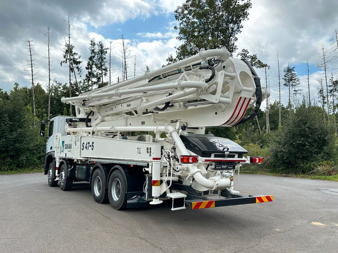 Mercedes-Benz Arocs 5 4142 8x4 SWAN TSP 47-5 160RZ ( 47m ) - Betonmixer: afbeelding 5 Mercedes-Benz Arocs 5 4142 8x4 SWAN TSP 47-5 160RZ ( 47m ) - Betonmixer: afbeelding 5