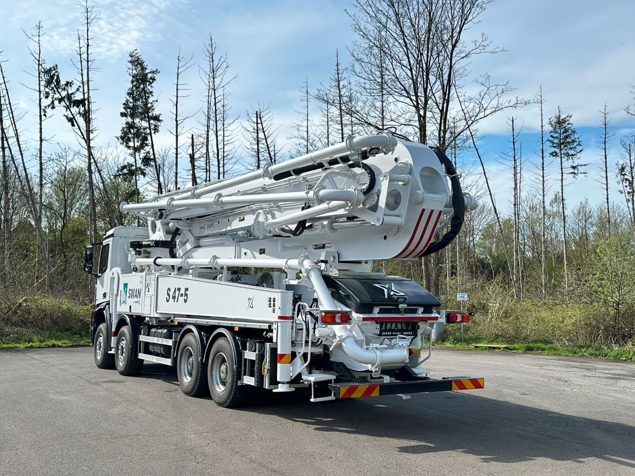 Mercedes-Benz Arocs 5 4542 8x4 SWAN TSP 47-5 160RZ ( 47m ) - Betonmixer: afbeelding 5 Mercedes-Benz Arocs 5 4542 8x4 SWAN TSP 47-5 160RZ ( 47m ) - Betonmixer: afbeelding 5