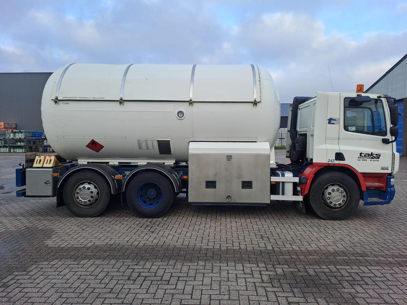 DAF FAN CF75. 6x2 -24030 Liter Gas tank truck ID 2.166 Rootselaar, flowmeter, pump, sunroof on tank - Tankwagen: afbeelding 1 DAF FAN CF75. 6x2 -24030 Liter Gas tank truck ID 2.166 Rootselaar, flowmeter, pump, sunroof on tank - Tankwagen: afbeelding 1