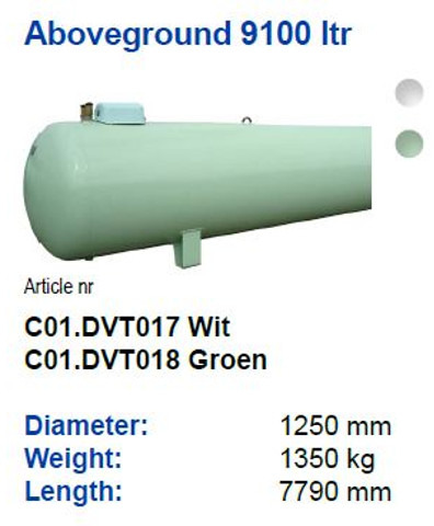 De Visser Propaan/Butaan LPG tank 9100 L gastank Propaan/Butaan LPG tank 9100 L (4,55 ton) Gastank Ø 1250 including tank fittings ID 11.10 L: 7790mm, 1350kg option of heating spiral - Brandstoftank voor Vrachtwagen: afbeelding 4 De Visser Propaan/Butaan LPG tank 9100 L gastank Propaan/Butaan LPG tank 9100 L (4,55 ton) Gastank Ø 1250 including tank fittings ID 11.10 L: 7790mm, 1350kg option of heating spiral - Brandstoftank voor Vrachtwagen: afbeelding 4