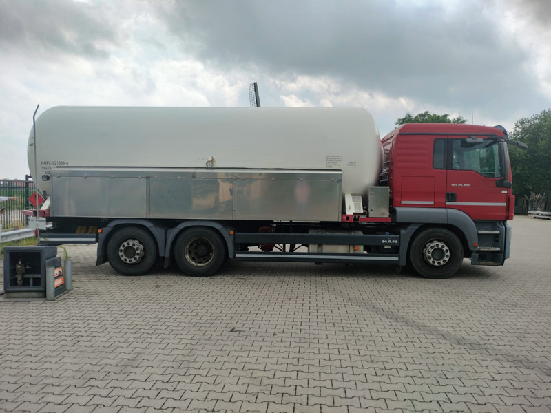 MAN TGS 26.400 6x2-4 LL 26900 Liter Gas tank truck ID 2.168 Rootselaar, flowmeter, pump - Tankwagen: afbeelding 3 MAN TGS 26.400 6x2-4 LL 26900 Liter Gas tank truck ID 2.168 Rootselaar, flowmeter, pump - Tankwagen: afbeelding 3