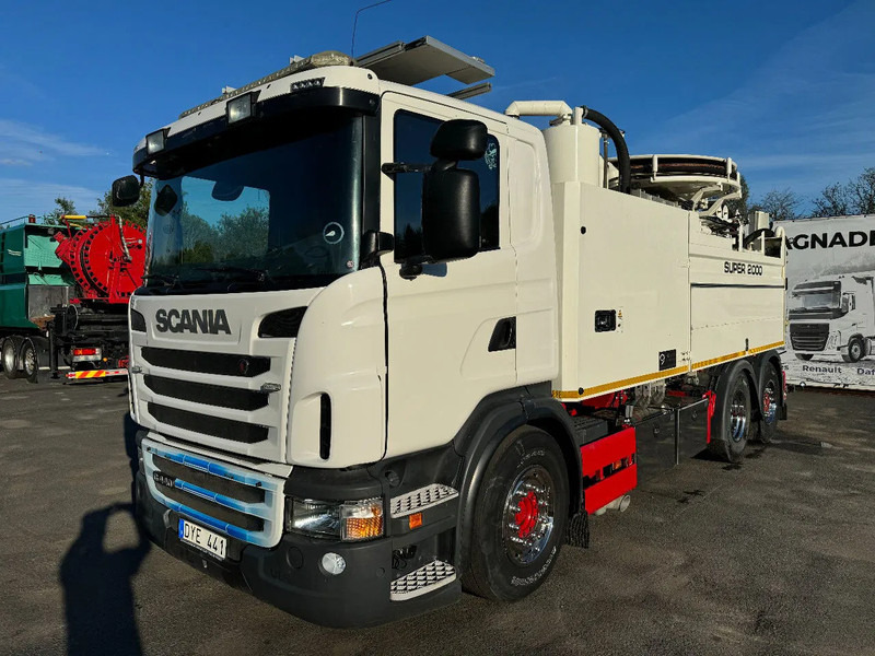 Scania G440 6x2*4, Euro 6, Wiedemann Super 2000 (6+4,5m3) + Recycler, 2013 - Vacuümwagen: afbeelding 3 Scania G440 6x2*4, Euro 6, Wiedemann Super 2000 (6+4,5m3) + Recycler, 2013 - Vacuümwagen: afbeelding 3