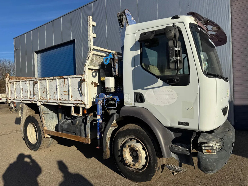 Renault Midlum 270 **TIPPER+FASSI CRANE-FRENCH TRUCK** - Kipper vrachtwagen, Kraanwagen: afbeelding 5 Renault Midlum 270 **TIPPER+FASSI CRANE-FRENCH TRUCK** - Kipper vrachtwagen, Kraanwagen: afbeelding 5