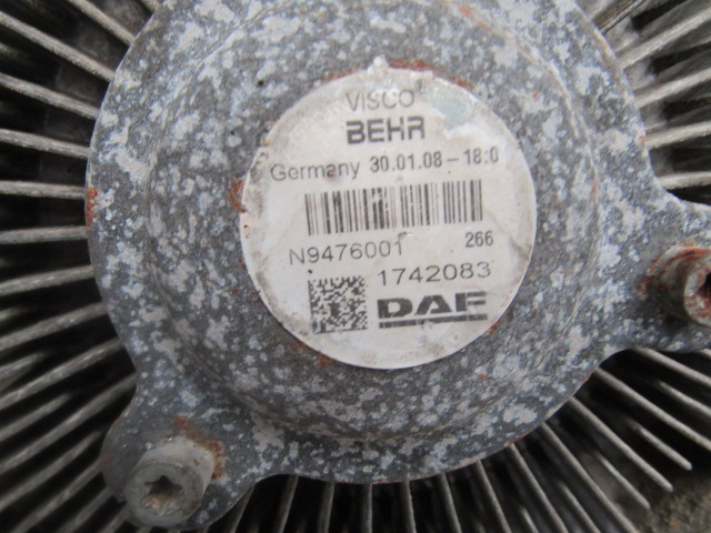 DAF XF 105 460 (MX340SI) VISCUSS FAN COMPLETE P/NO 1742083 - Motor en onderdelen voor Vrachtwagen: afbeelding 2 DAF XF 105 460 (MX340SI) VISCUSS FAN COMPLETE P/NO 1742083 - Motor en onderdelen voor Vrachtwagen: afbeelding 2