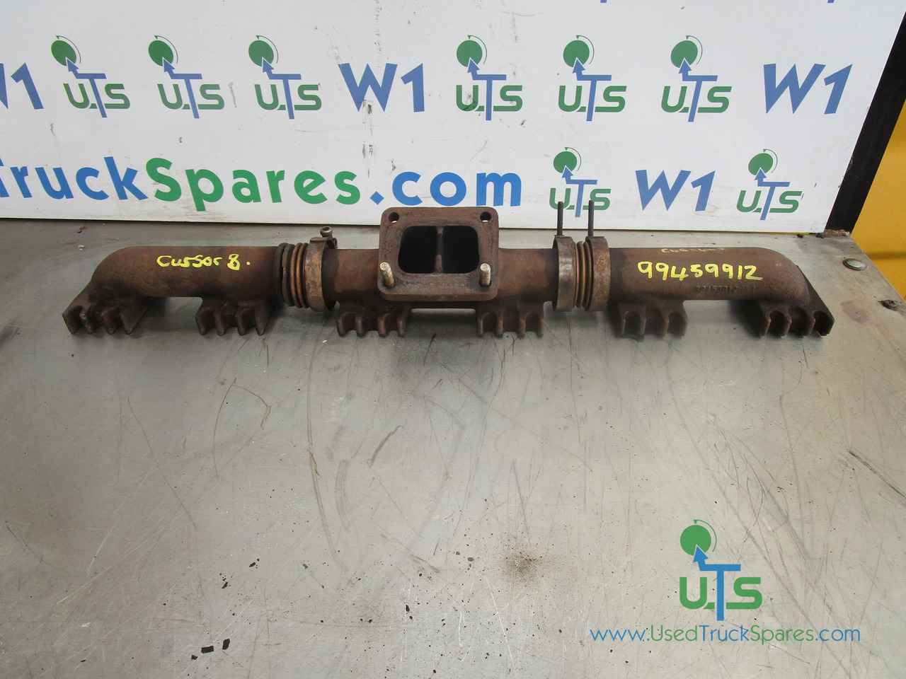 IVECO CURSOR 8 EXHAUST MANIFOLD P/NO 99459912 - Uitlaatsysteem voor Vrachtwagen: afbeelding 1 IVECO CURSOR 8 EXHAUST MANIFOLD P/NO 99459912 - Uitlaatsysteem voor Vrachtwagen: afbeelding 1