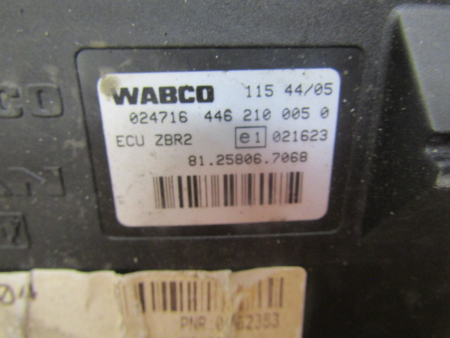 MAN TGL ECU WABCO P/NO 446 210 0050 - ECU voor Vrachtwagen: afbeelding 2 MAN TGL ECU WABCO P/NO 446 210 0050 - ECU voor Vrachtwagen: afbeelding 2