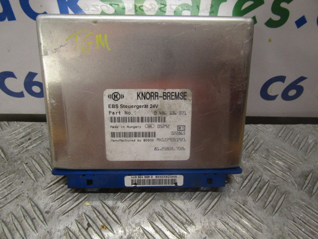 MAN TGM EBS ECU P/NO 81.25808.7026 - ECU voor Vrachtwagen: afbeelding 1 MAN TGM EBS ECU P/NO 81.25808.7026 - ECU voor Vrachtwagen: afbeelding 1