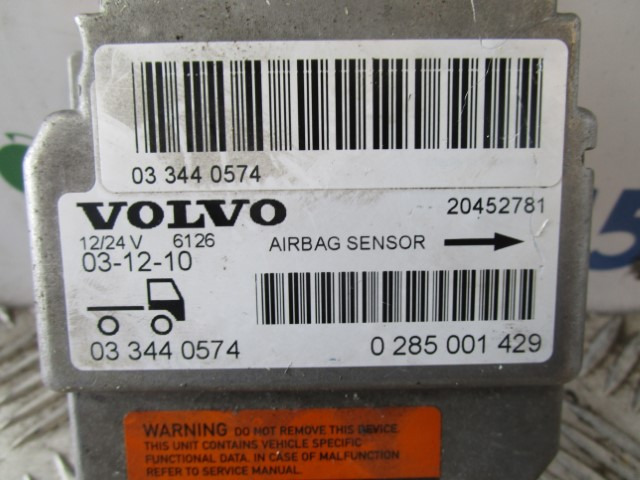 VOLVO FM12/FM9 AIRBAG SENSOR 20452781 - Cabine en interieur voor Vrachtwagen: afbeelding 2 VOLVO FM12/FM9 AIRBAG SENSOR 20452781 - Cabine en interieur voor Vrachtwagen: afbeelding 2
